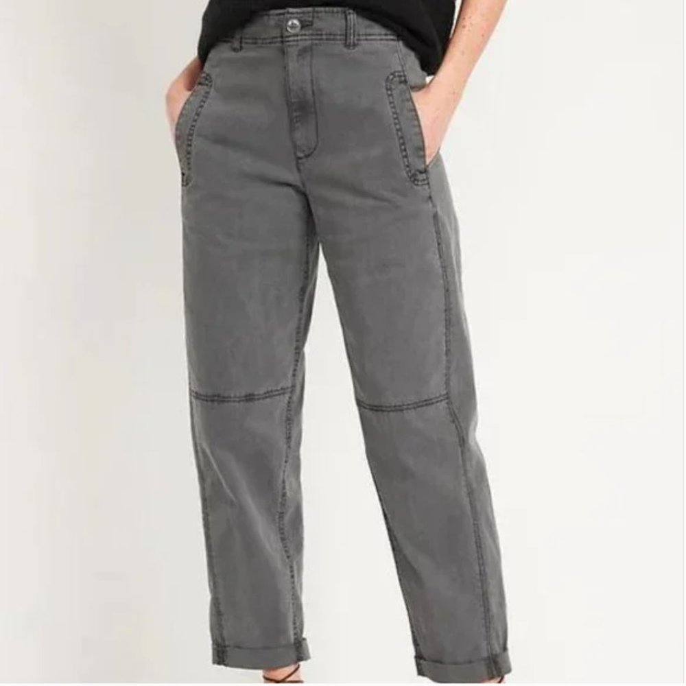 Old Navy - High-Waisted Slouchy Balloon Workwear Pants